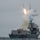 A BGM-109 Tomahawk cruise missile is launched from the U.S. Navy destroyer USS Sterett. Photo credit: U.S. Department of Defense
